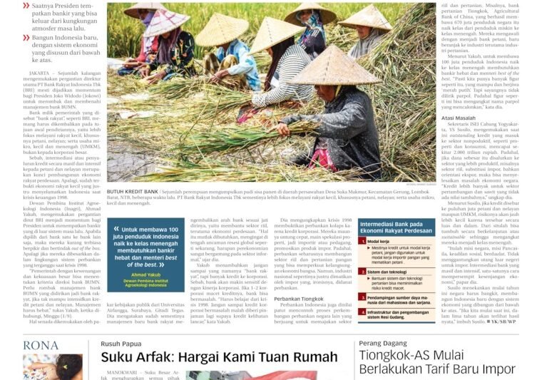 Ekonomi Indonesia di Persimpangan: Antara Optimisme Global dan Tantangan Domestik